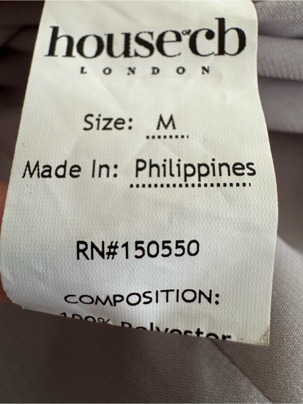 House of CB Light Gray High-Low Ruffle Slip Dress - Picture 5 of 7